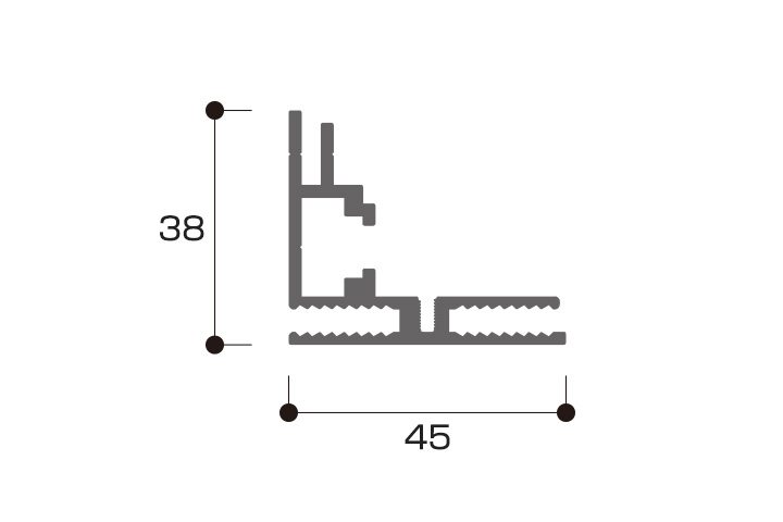 45mm両面用パーツ図