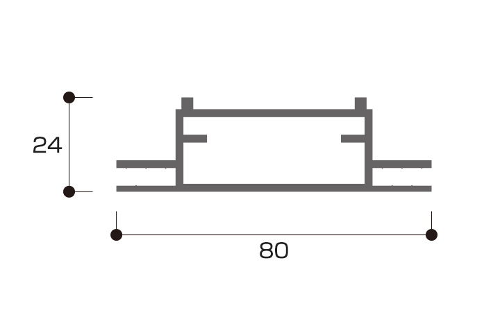 80mm両面用パーツ図