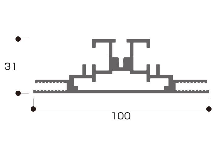 100mm両面用パーツ図
