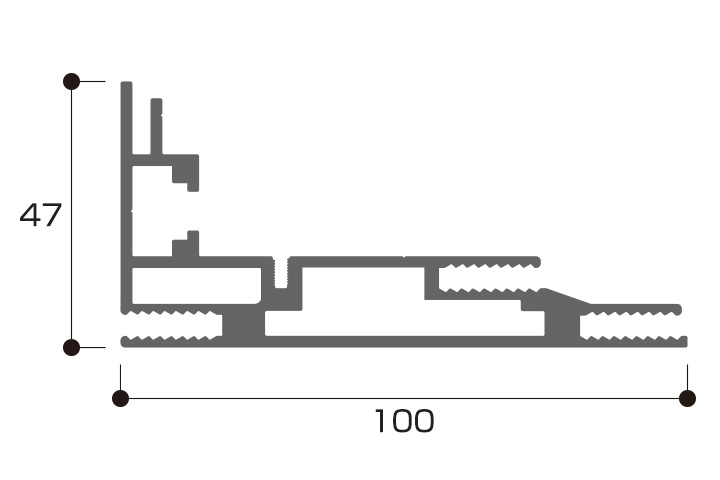 100mm両面用パーツ図